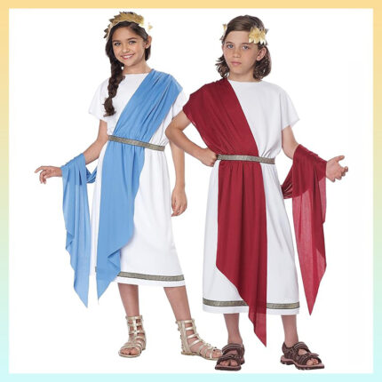 ბერძნული სამოსი ბავშვებისთვის, ბერძნული ფორმა, ბერძნული კაბა