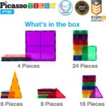 3D Picasso Magnetic Tiles – მაგნიტური ფიგურები