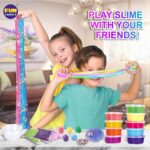 Slime – 33 სხვადასხვა ფერის ტყლარწი და აქსესუარები
