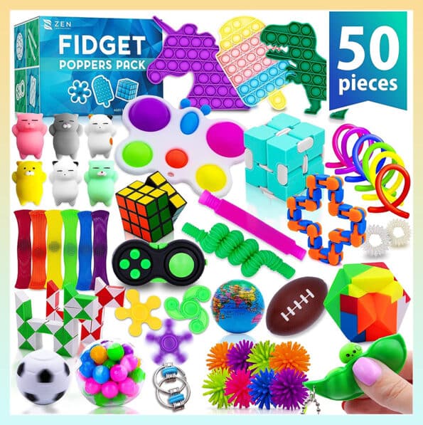 50 ცალი Fidget Pack
