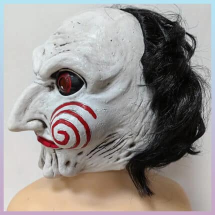 ნიღაბი ჰელოუინისთვის Billy Saw Mask, ჰელოუინის ნიღაბი, ხერხის ნიღაბი