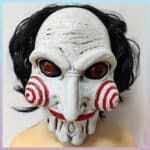 ნიღაბი ჰელოუინისთვის Billy Saw Mask, ჰელოუინის ნიღაბი, ხერხის ნიღაბი