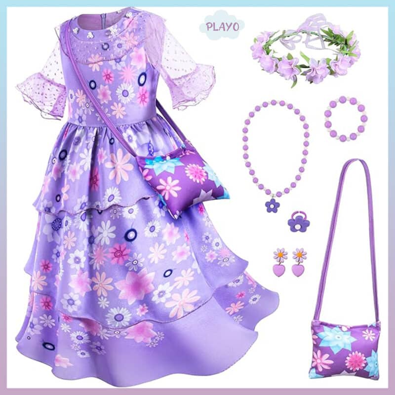 იზაბელის კაბა – ენკანტოს კოსტუმი აქსესუარებით, იზაბელის კაბა - ენკანტო, იზაბელის ფორმა