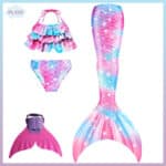 ქალთევზას კუდი და საცურაო კოსტუმი, ქალთევზას კუდი, არიელის კუდი