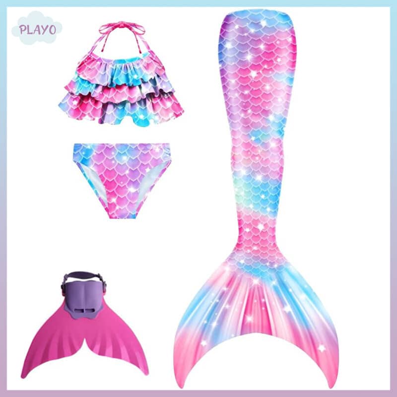 ქალთევზას კუდი და საცურაო კოსტუმი, ქალთევზას კუდი, არიელის კუდი