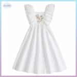 თეთრი სადღესასწაულო კაბა