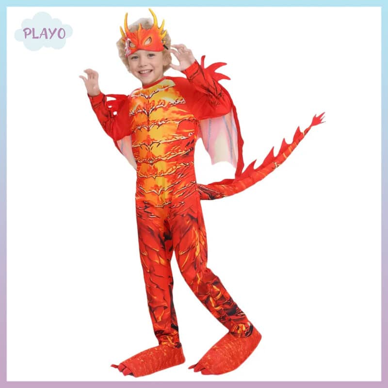 დრაკონის ფორმა ბავშვებისთვის, დინოზავრის ფორმა, დრაკონის კოსტუმი