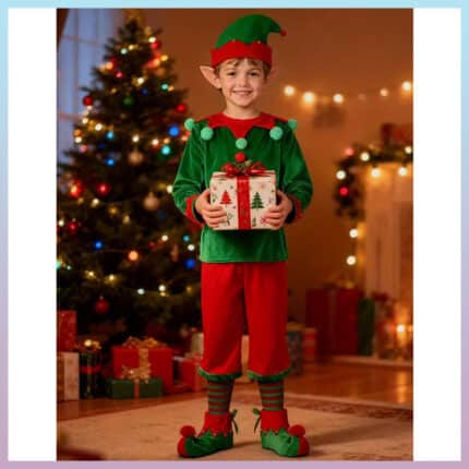 ელფის კოსტუმი ბიჭებისთვის, ელფის ფორმა ბავშვებისთვის, ელფის ფორმა