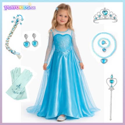 ელზას ფორმა აქსესუარებით - "Frozen", ელზას კაბა