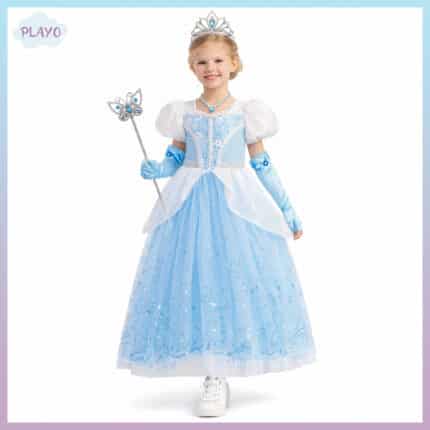 კონკიას კაბა აქსესუარებით ბავშვებისთვის, კონკიას ფორმა, კონკიას კაბა