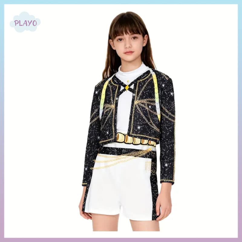 მირას ფორმა Kpop Demon Hunters, მირას კოსტუმი, მირას ფორმა, kpop ფორმა, Kpop ფორმები