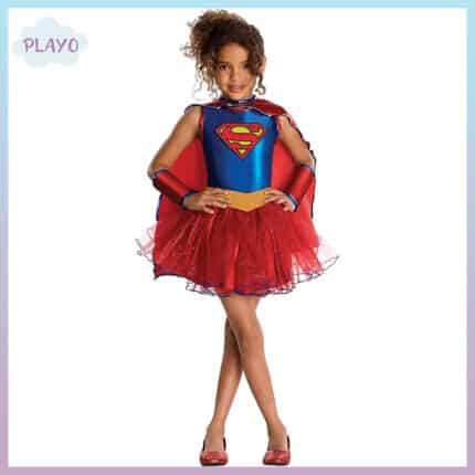 სუპერგოგოს ფორმა, სუპერგოგონას ფორმა ბავშვებისთვის კაბით და მანტიით, სუპერგმირის კოსტუმი გოგონასთვის, სუპერგმირების ფორმები