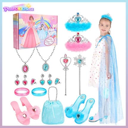 პრინცესას კაბა, პრინცესას სასაჩუქრე ნაკრები, სასაჩუქრე ნაკრები, საჩუქრები ბავშვებისთვის