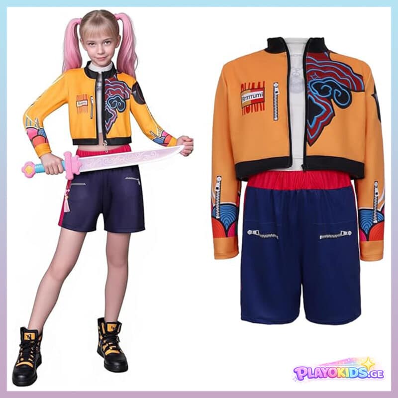 რუმის ფორმა – Kpop Demon Hunters, რუმის კოსტუმი, რუმის ფორმა, რუმის ფორმა ყვითელი