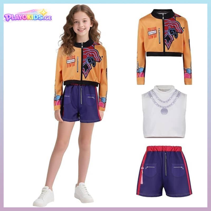 რუმის ფორმა – Kpop Demon Hunters, რუმის კოსტუმი, რუმის ფორმა, რუმის ფორმა ყვითელი